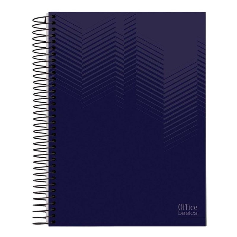 Caderno Universitário Office Basics Capa Dura 15 matérias 240 folhas - Capas Sortidas