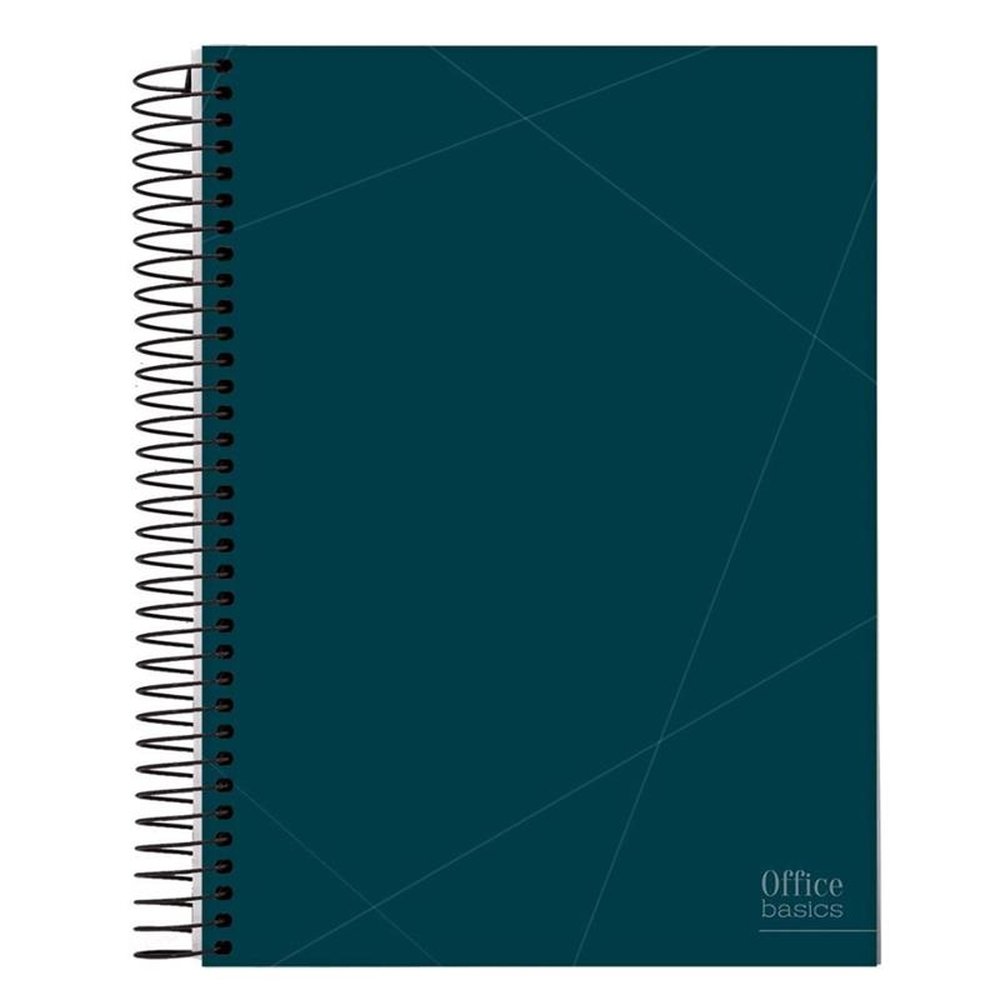 Caderno Universitário Office Basics Capa Dura 15 matérias 240 folhas - Capas Sortidas