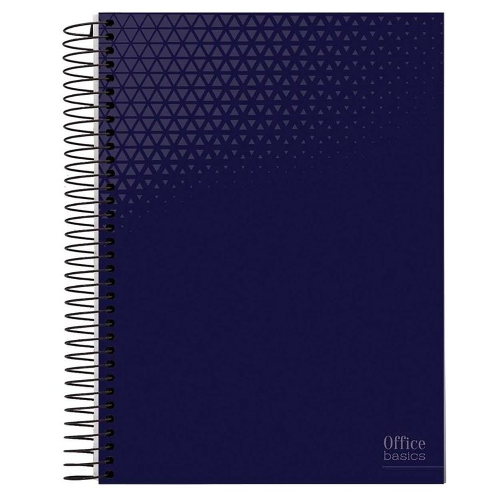 Caderno Universitário Office Basics Capa Dura 15 matérias 240 folhas - Capas Sortidas