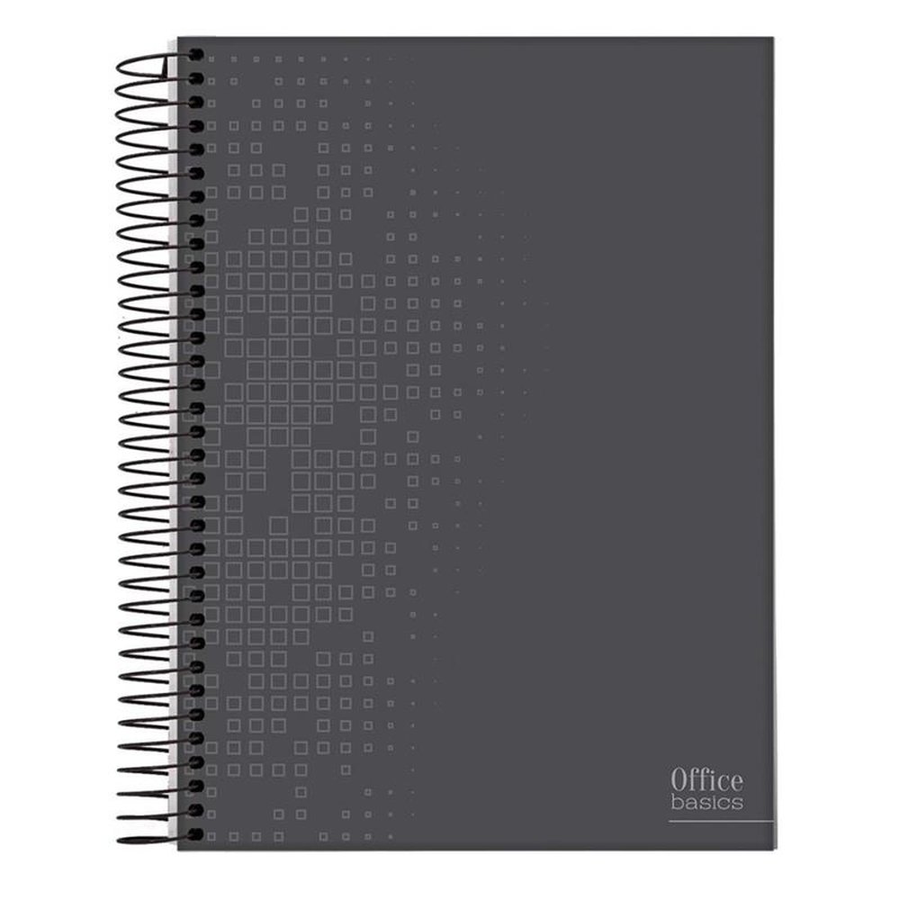 Caderno Universitário Office Basics Capa Dura 15 matérias 240 folhas - Capas Sortidas