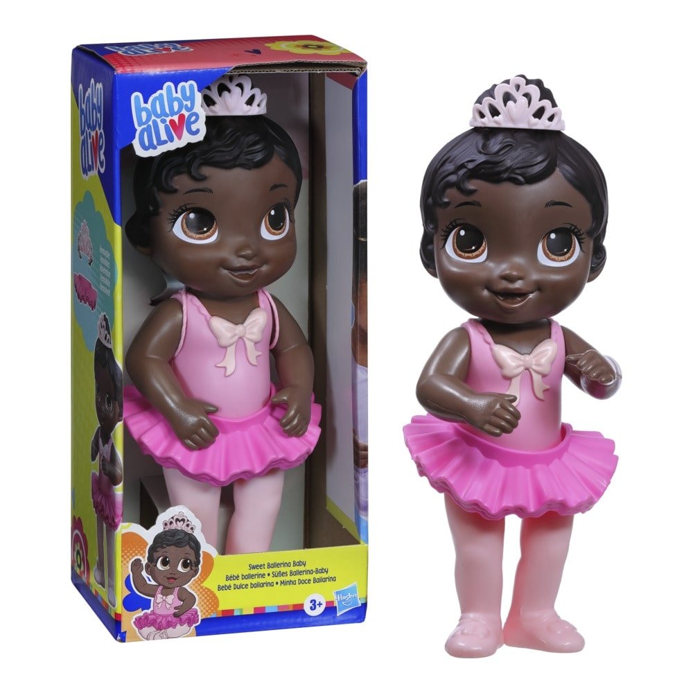 Boneca Baby Alive Doce Bailarina Negra F1275