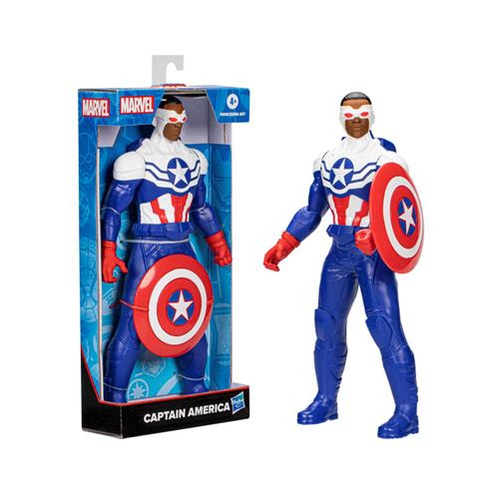 Figura 9,5" Capitao America Negro/F6936
