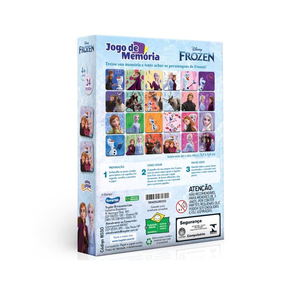 Jogo Memória Frozen / 8030
