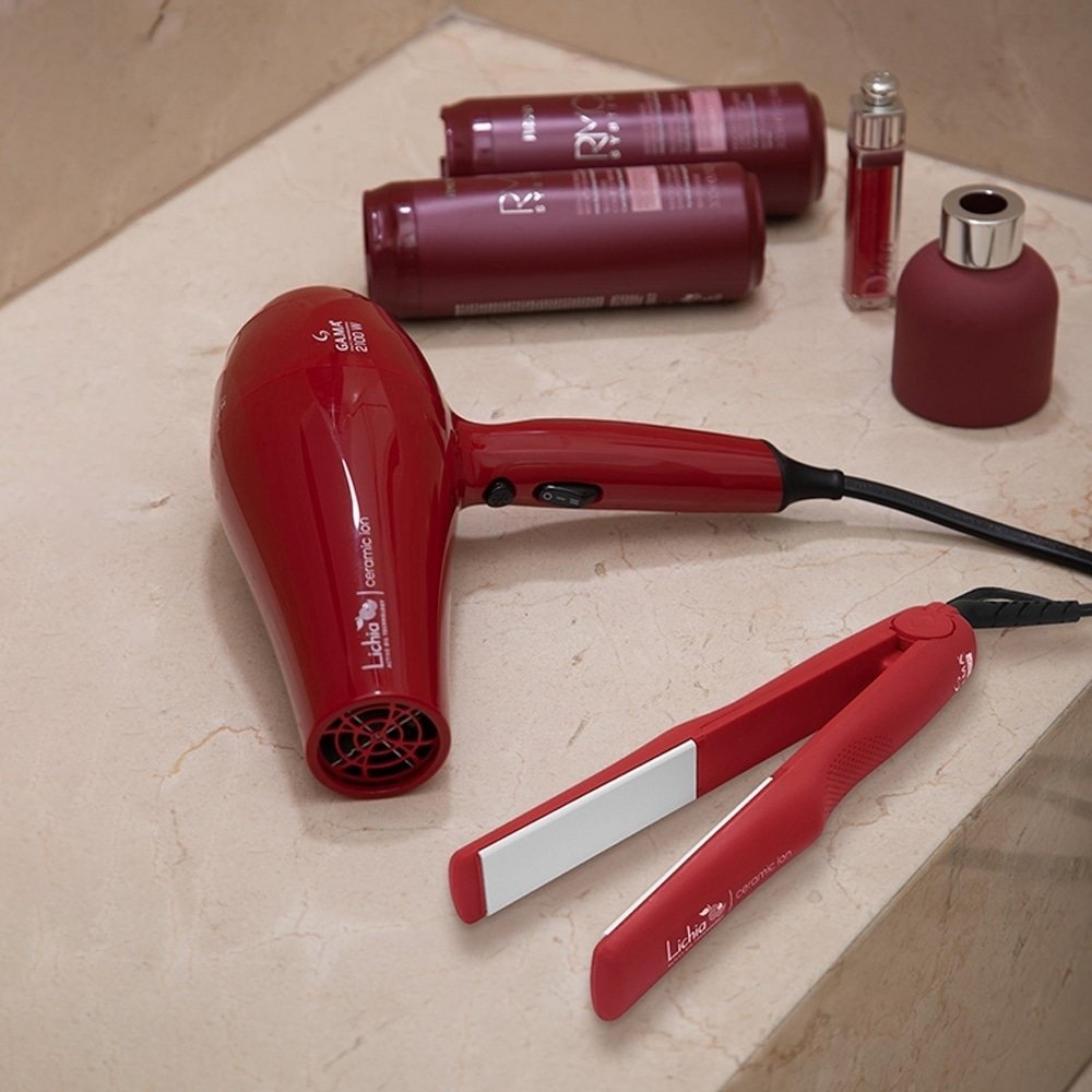 Chapa Alisadora Gama Ceramic Ion Lichia Bivolt