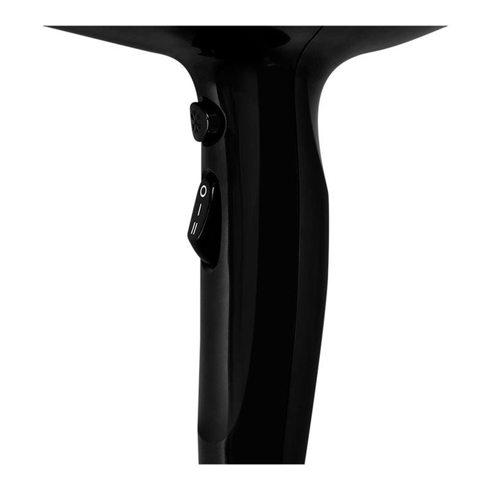 Secador de Cabelo Gama Babosa Ceramic Ion 2 Velocidades 3 Temperaturas 2100W, Preto/Verde, 220V