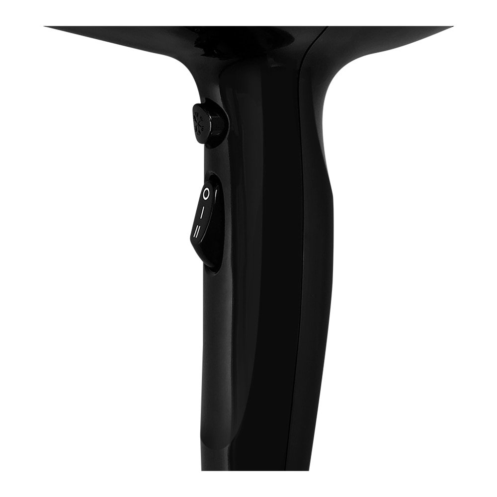 Secador de Cabelo Gama Babosa Ceramic Ion 2 Velocidades 3 Temperaturas 2100W, Preto/Verde, 110V