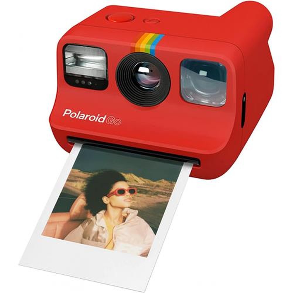 Câmera Fotográfica Go Polaroid Com Impressão Instantânea - Vermelha
