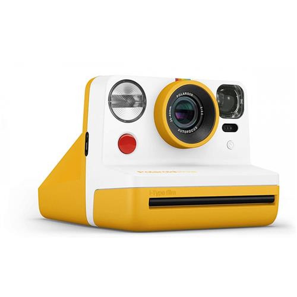 Câmera Polaroid Now Autofocus I-Type Com Impressão Instantânea - Amarela