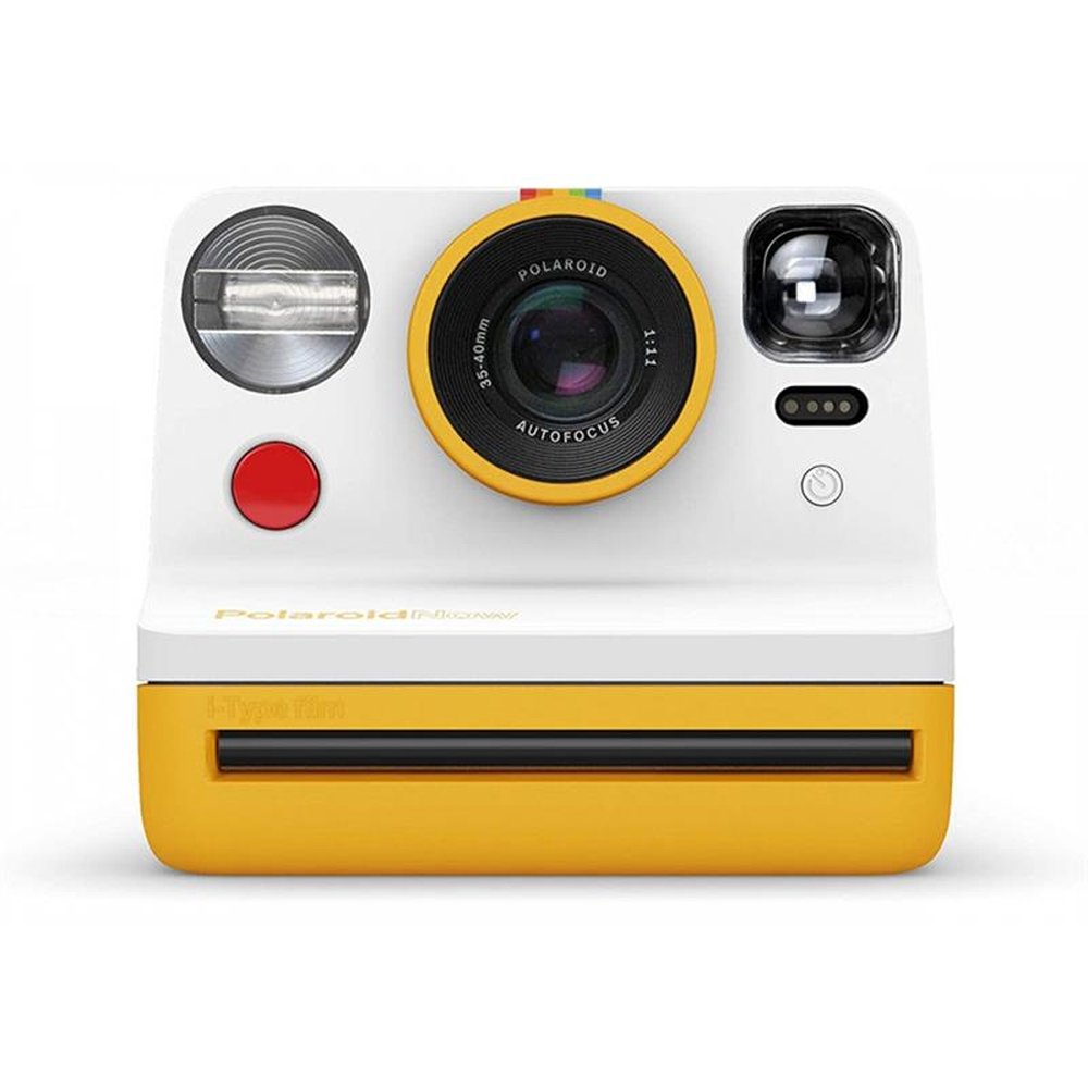 Câmera Polaroid Now Autofocus I-Type Com Impressão Instantânea - Amarela