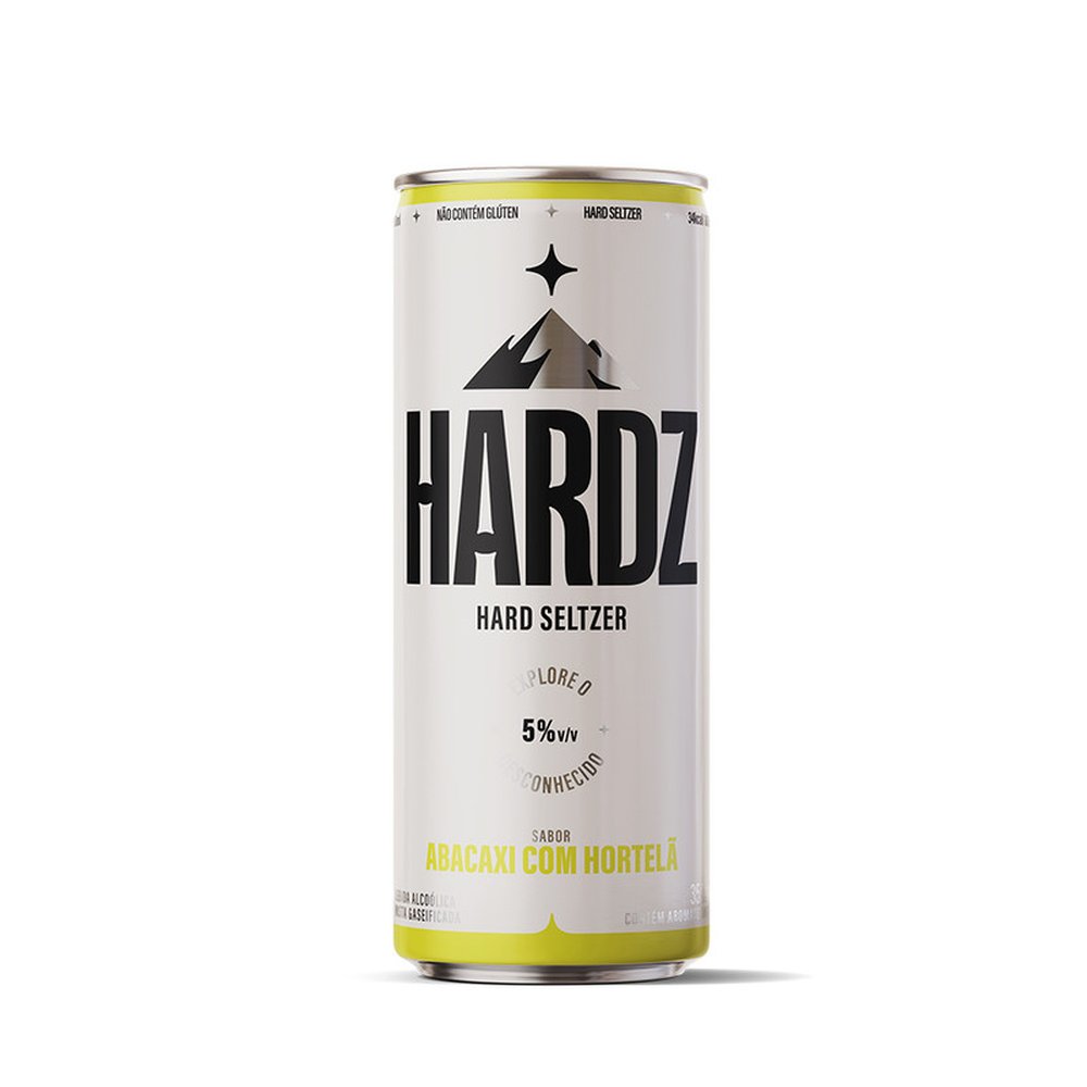 Hardz 355Ml Abacaxi/Hortela
