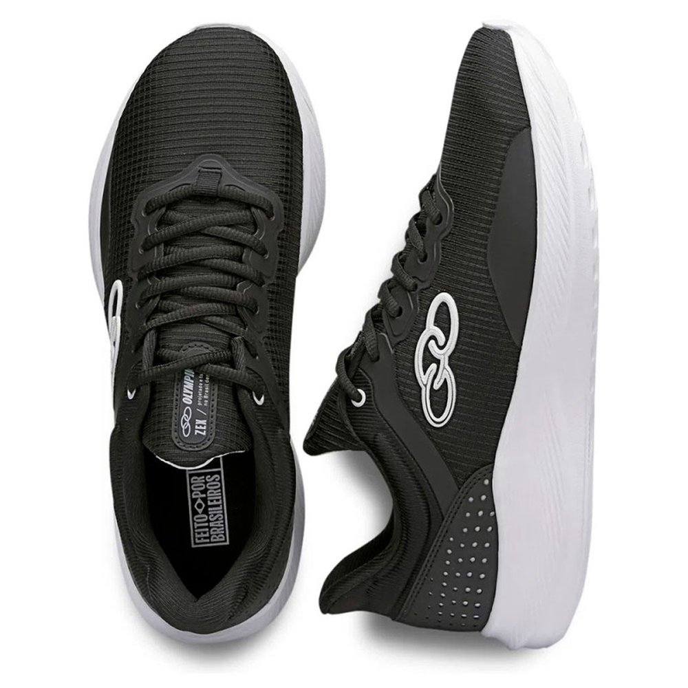 Tênis Olympikus Zex 168 (38-43) Caixa com 6 Pares - Preto Branco