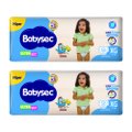 Fralda Descártavel Babysec Ultra Hiper XG - 2 Pacotes com 56 Fraldas - Total 112 Tiras