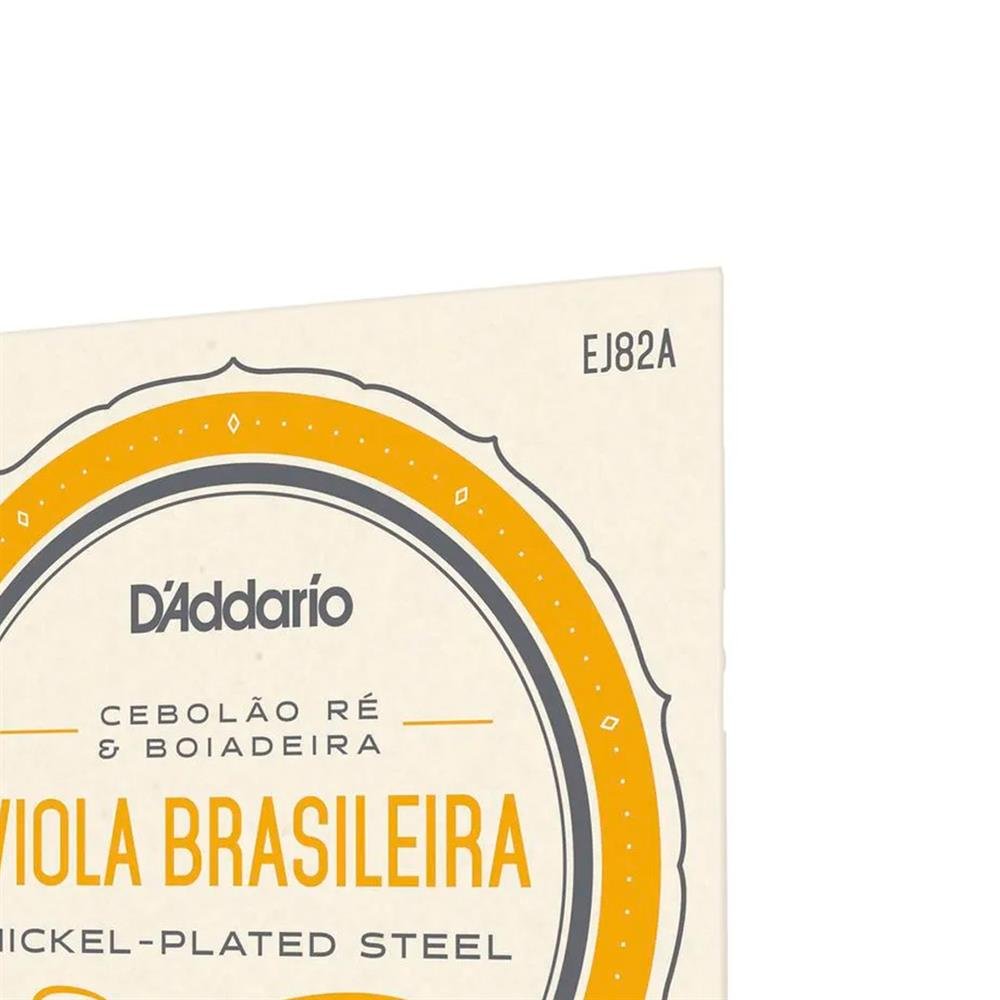 Cordas Para Viola Brasileira Ré D Addario Ej82