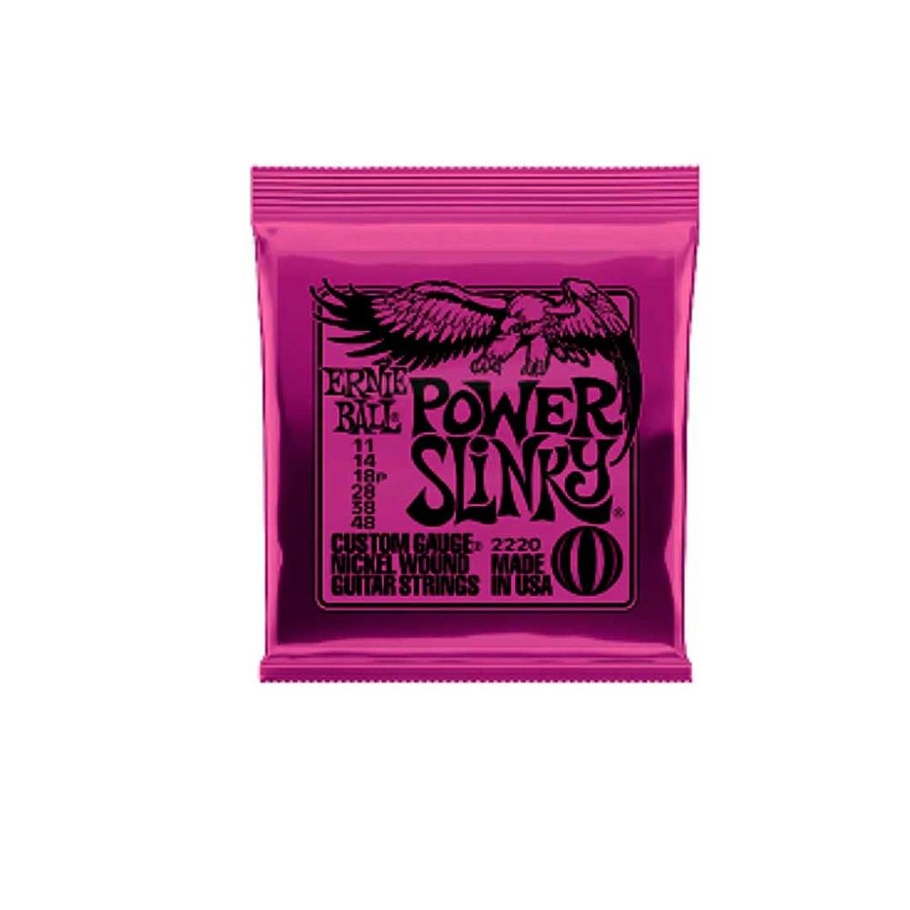 Encordoamento 011"-048" P/Guitarra Power Slink Niquel Ernie Ball P02220
