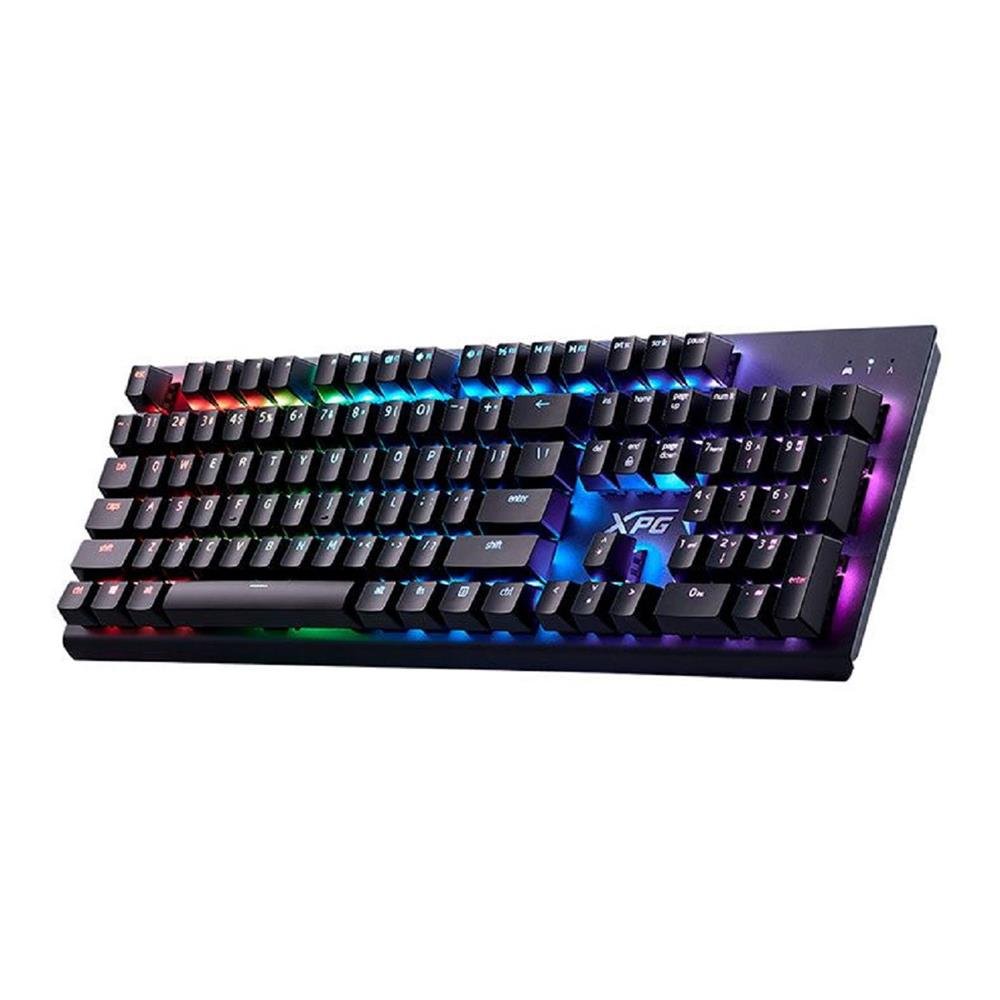 Teclado Mecânico Gamer Xpg Mage, Rgb, Switch Red, Usb, Preto