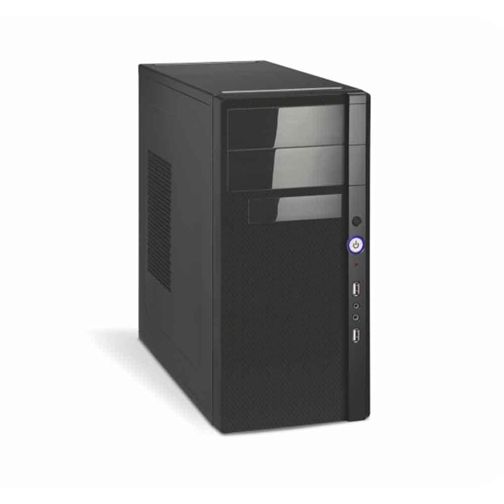 Gabinete K-mex Cm-3l22 S/fonte C/ppb 2 Baias Preto