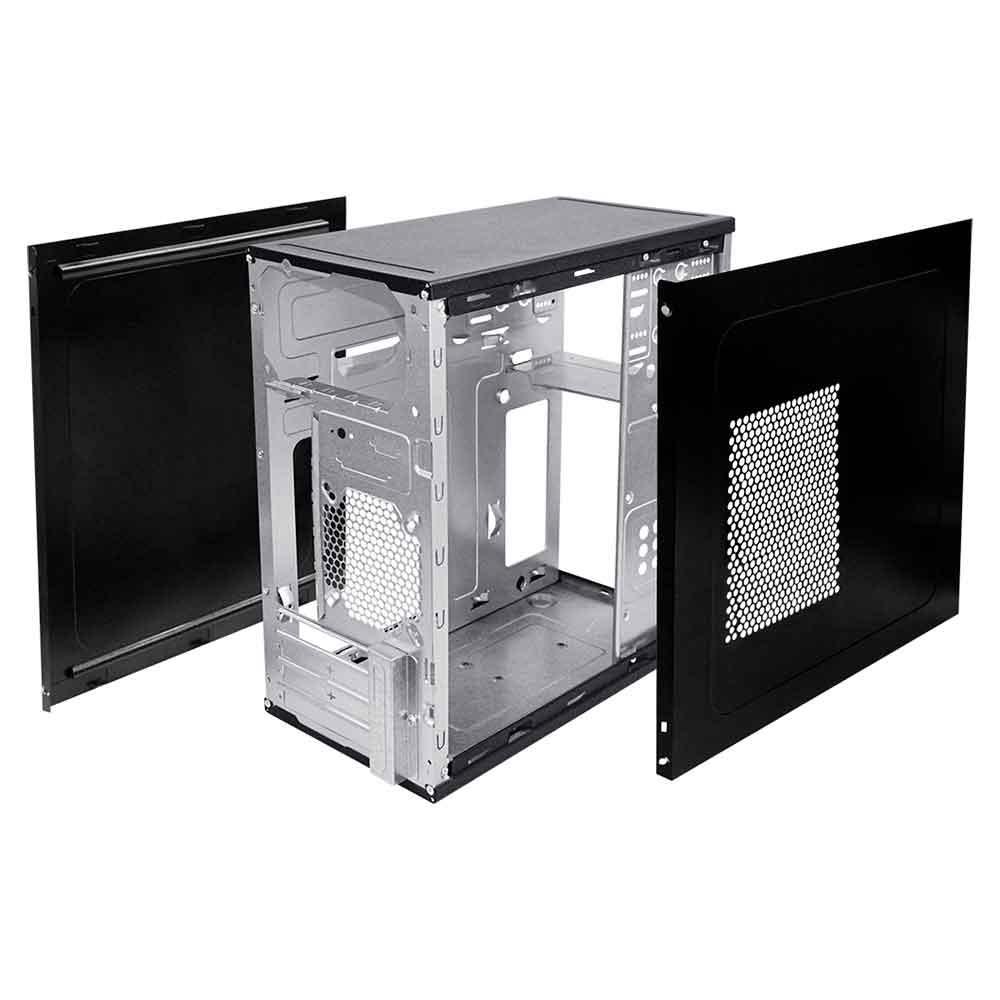 Gabinete K-mex Cm-3l22 S/fonte C/ppb 2 Baias Preto