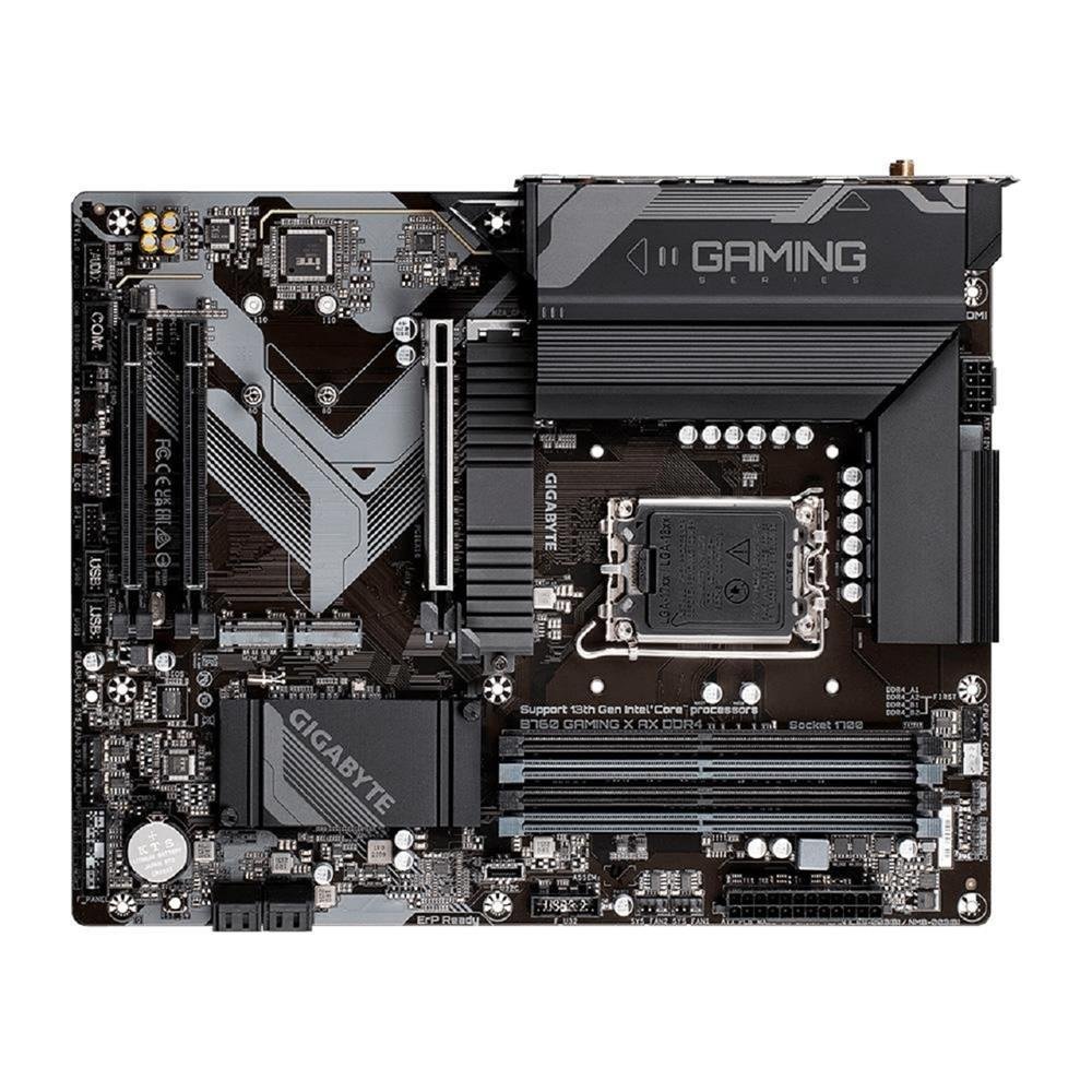 Placa Mãe Gigabyte B760 Gaming X AX DDR4, WiFi, Chipset B760, Intel LGA 1700, ATX