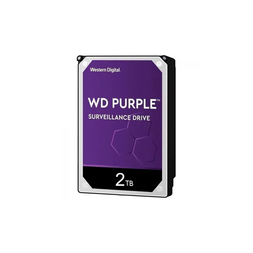 HD Western Digital Purple, 2TB, 64mb, Sata 3 - WD23PURZ