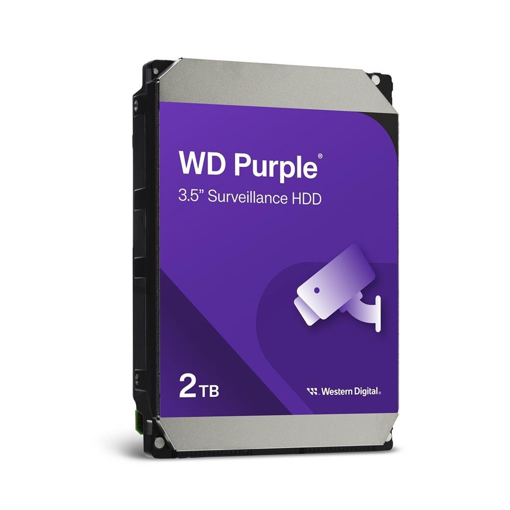 HD WD Purple 2TB 3.5 SATA III 6GB/S Cache 256MB