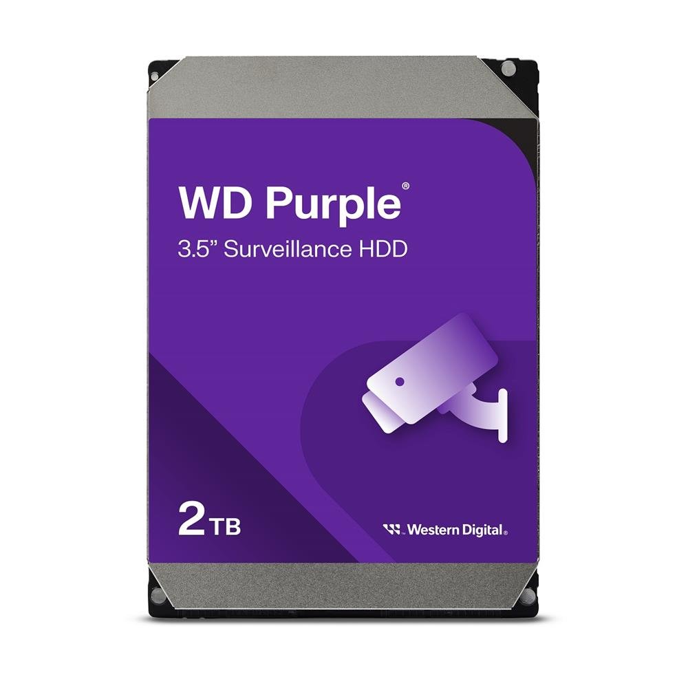 HD WD Purple 2TB 3.5 SATA III 6GB/S Cache 256MB