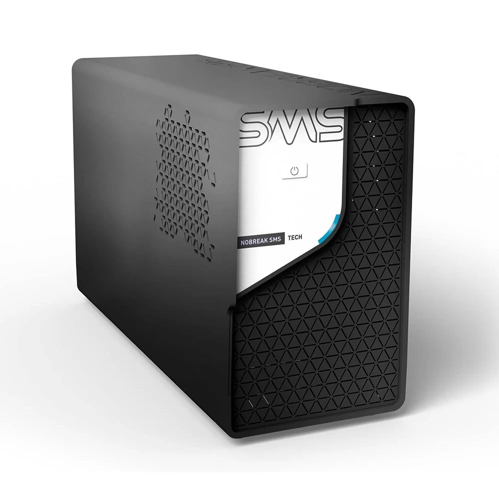 Nobreak SMS TECH 1200 VA Entrada Bivolt automático e saída 115V - 29304