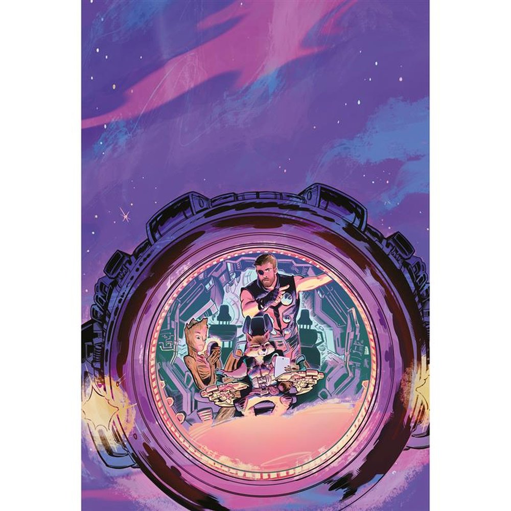 Vingadores ultimato: O anjo pirata, a árvore falante e o capitão guaxinim