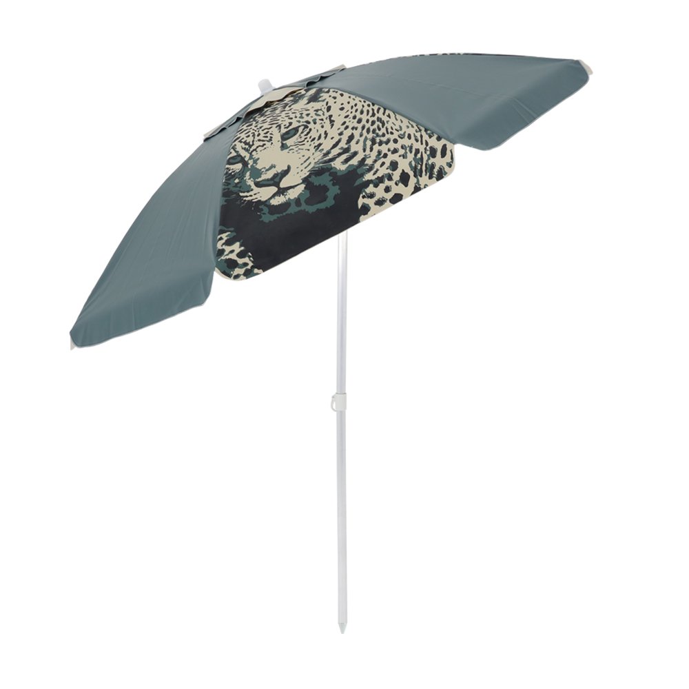 Guarda-Sol Araguaia Articulado em Bagum e Haste de Alumínio 2,00m Onça Verde Bel