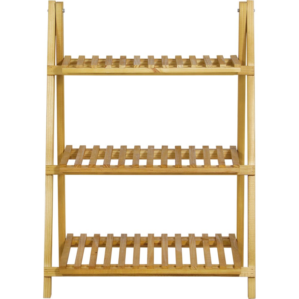 Estante Multiuso 3 Níveis Em Madeira 66 Cm X 40 Cm X 89 Cm Bel
