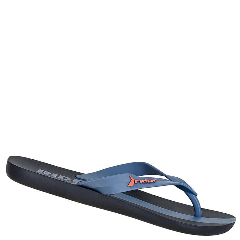 Chinelo Masculino Feel Urban Rider Azul - Laranja - Grade com 12 pares