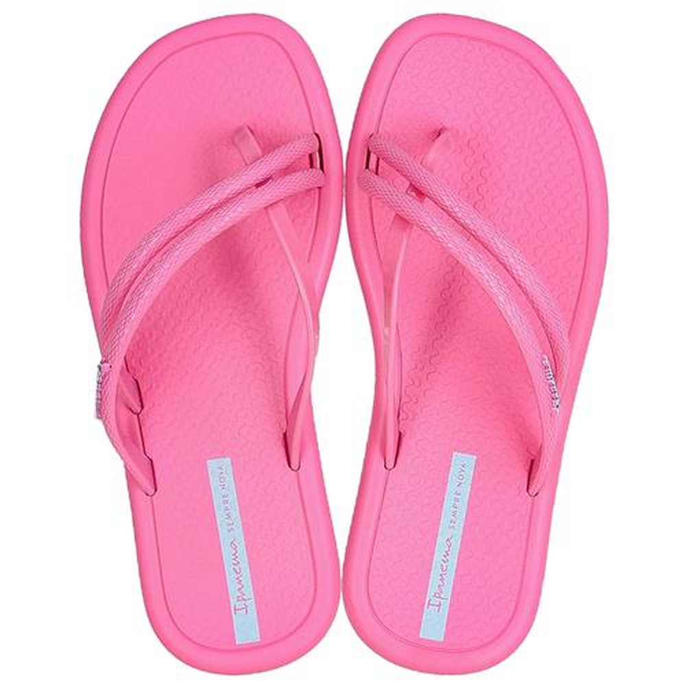 Ipanema Meu Sol Rasteira Rosa - Azul - Grade com 12 pares