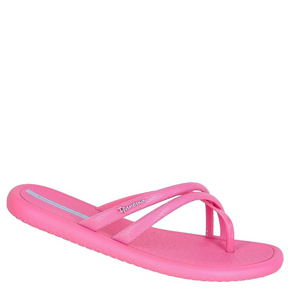 Ipanema Meu Sol Rasteira Rosa - Azul - Grade com 12 pares