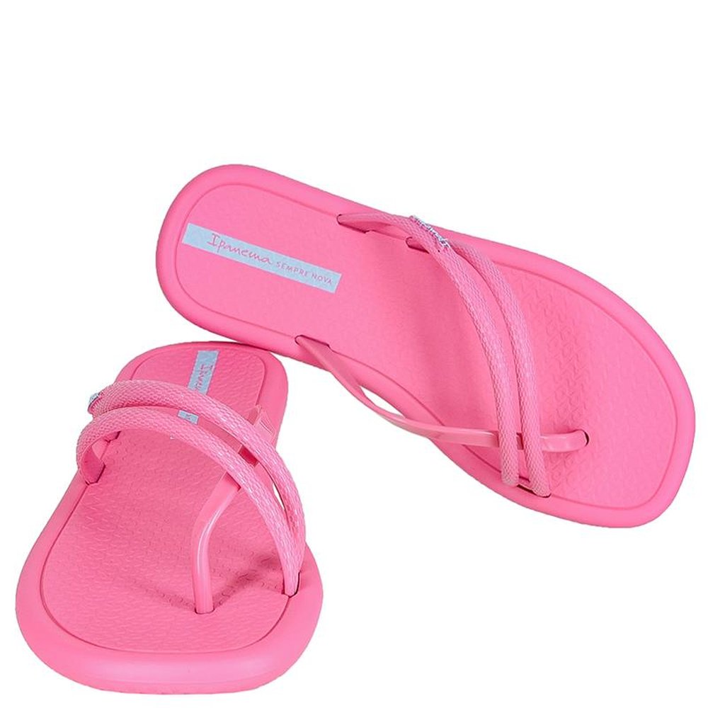 Ipanema Meu Sol Rasteira Rosa - Azul - Grade com 12 pares