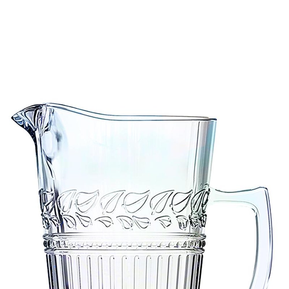 Jarra Republic Em Vidro Com Pe 1,2L Cor Furta-Cor