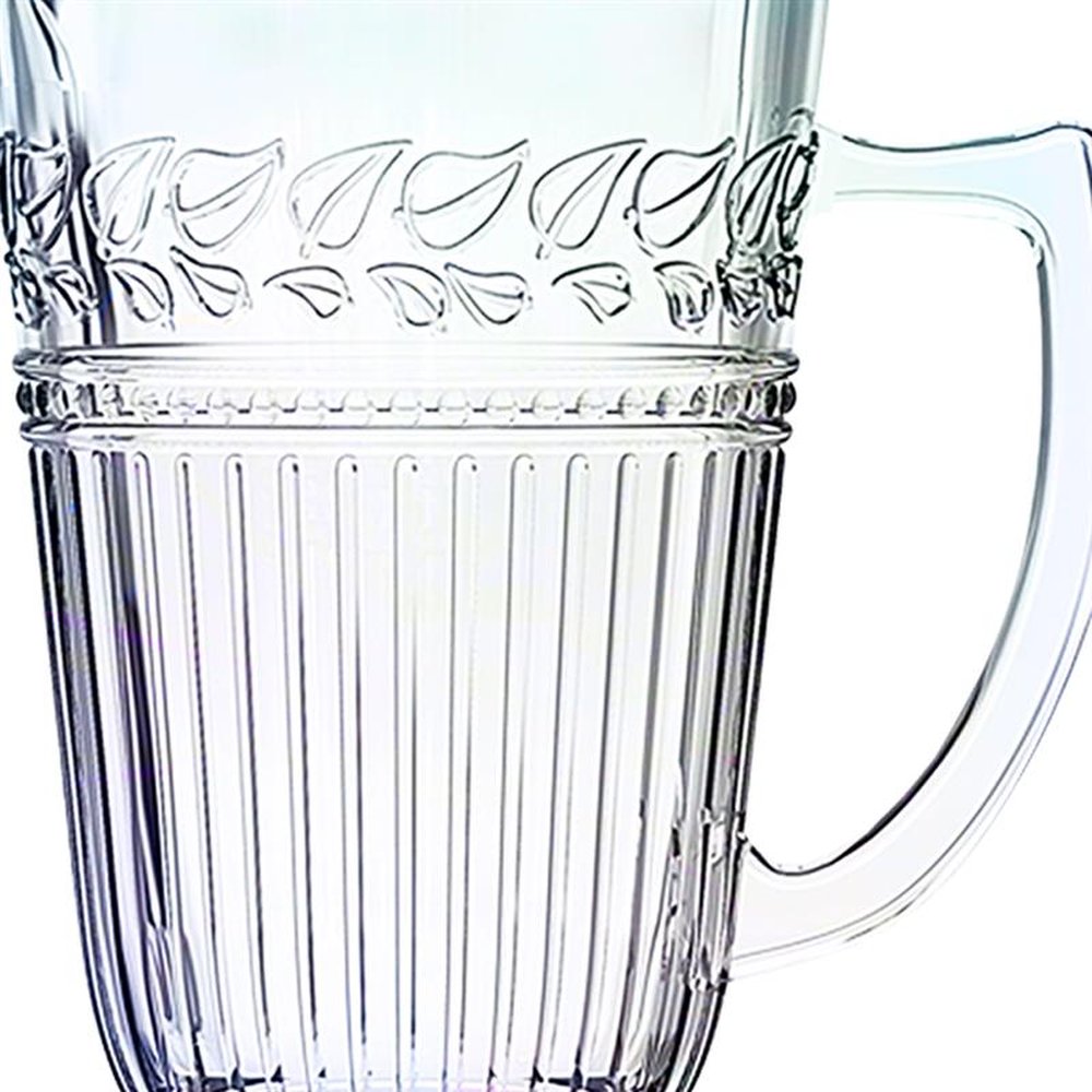 Jarra Republic Em Vidro Com Pe 1,2L Cor Furta-Cor