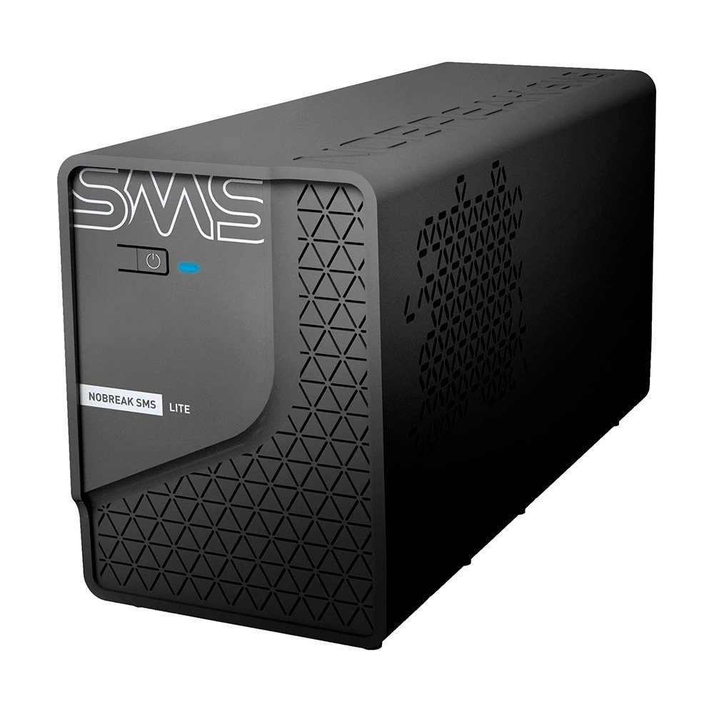 Nobreak SMS Lite 1200VA Entrada Bivolt Saída 115V 6 Tomadas 10A