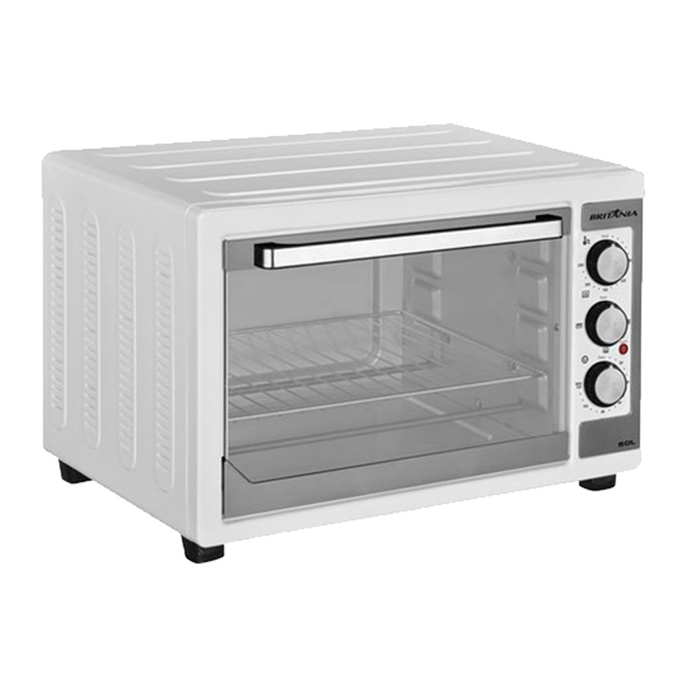 Forno Elétrico de Bancada Britânia 50 Litros BFE50B | 1800W, Branco, 110V