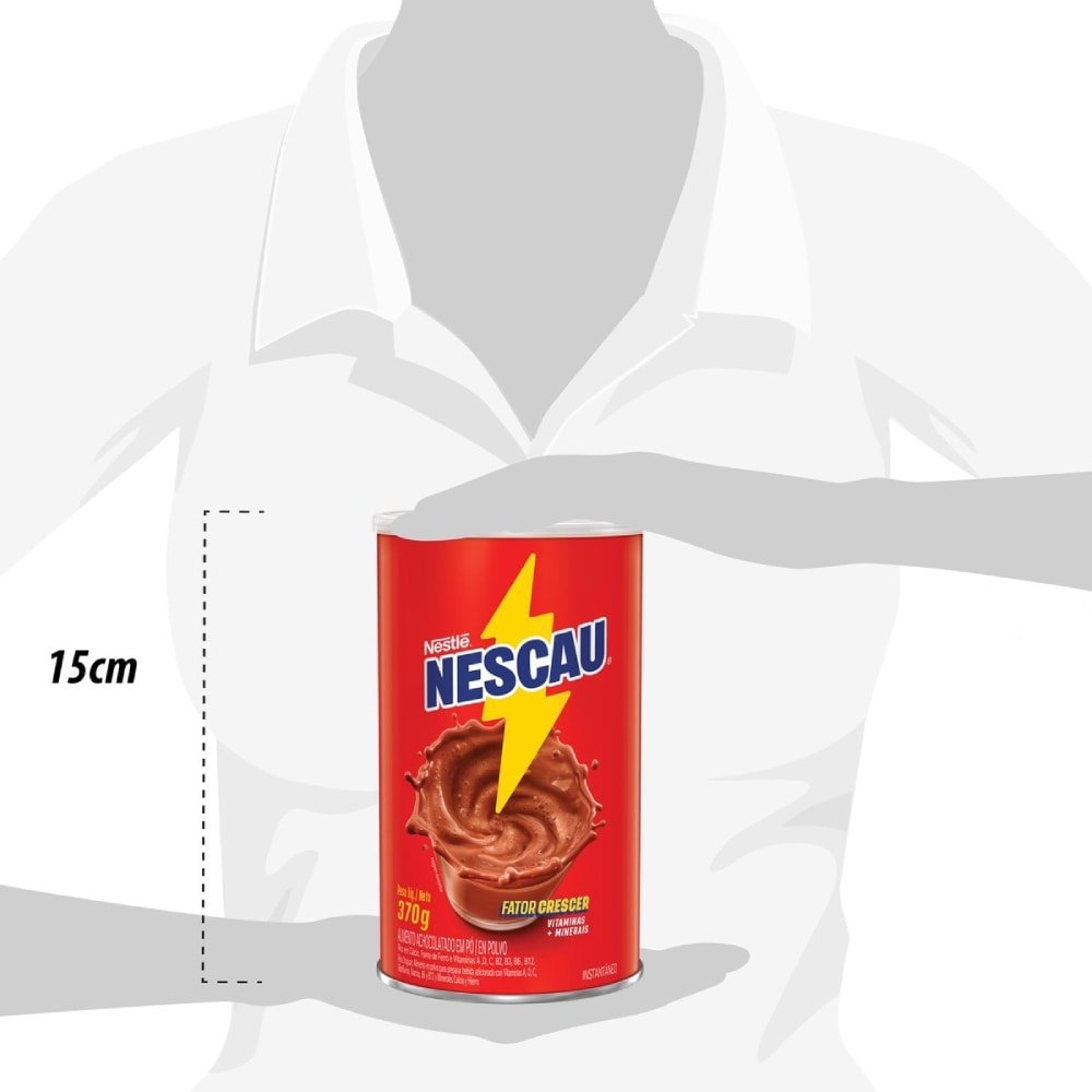 Achocolatado Nescau Cilindro 370g