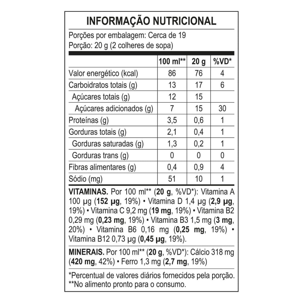 Achocolatado Nescau Cilindro 370g