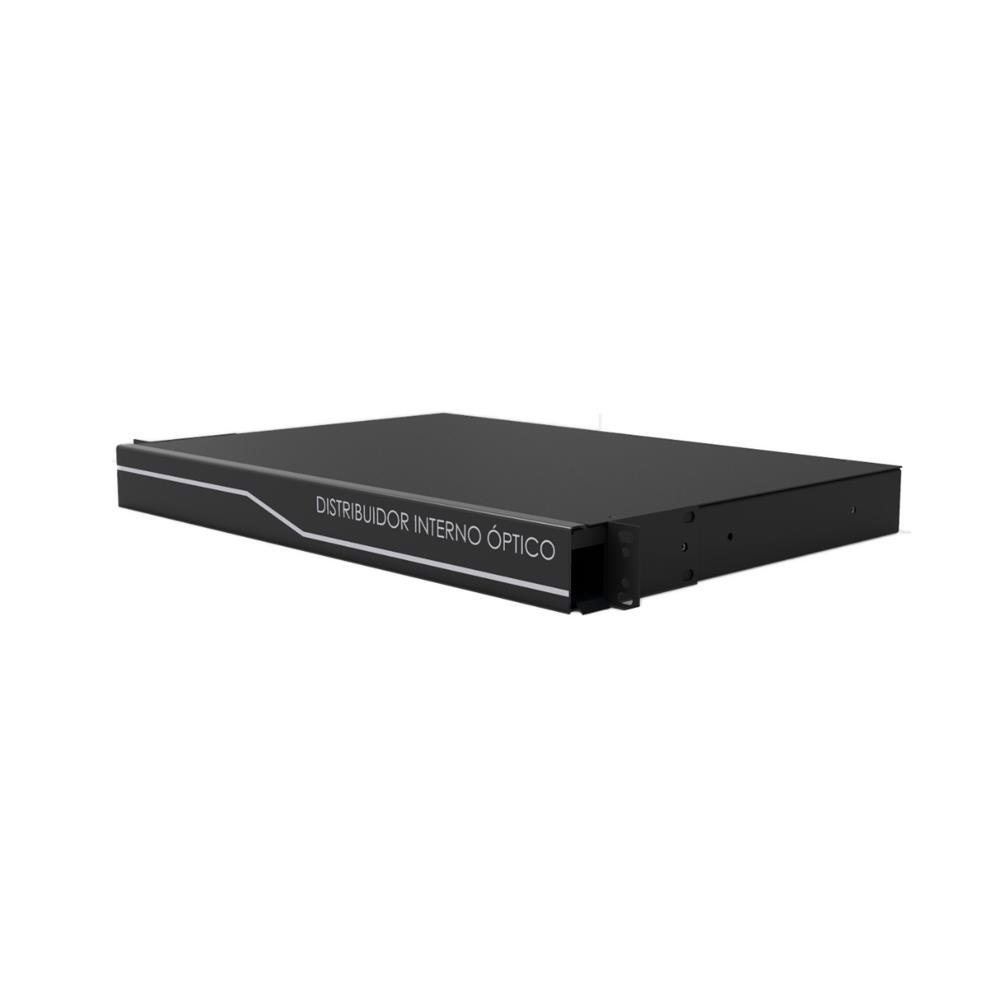Distribuidor Interno Óptico 1U 24 Fibras Padrão 19