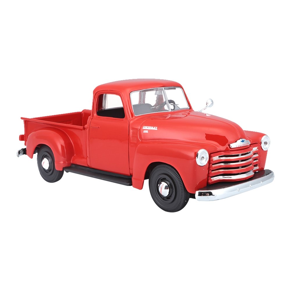 Carrinho Maisto 1:25 SE 1950 Chevrolet 3100 Pickup Laranja