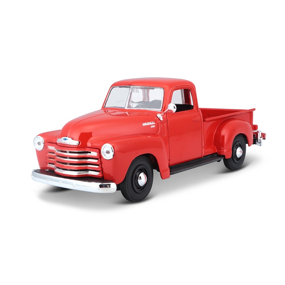 Carrinho Maisto 1:25 SE 1950 Chevrolet 3100 Pickup Laranja