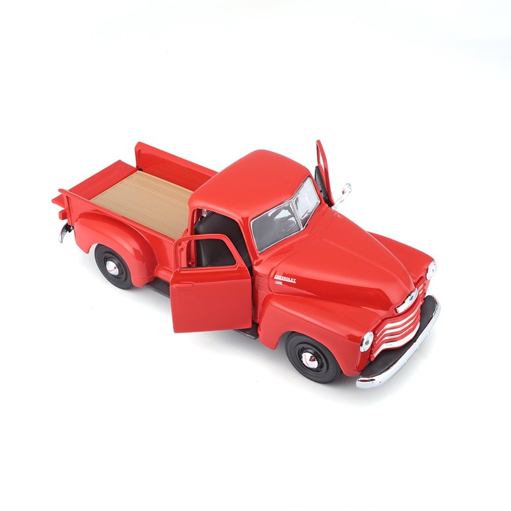Carrinho Maisto 1:25 SE 1950 Chevrolet 3100 Pickup Laranja