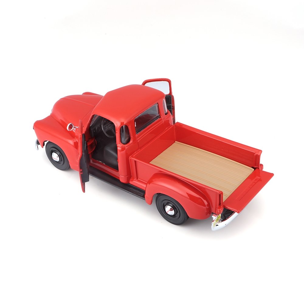 Carrinho Maisto 1:25 SE 1950 Chevrolet 3100 Pickup Laranja