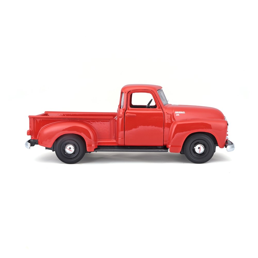 Carrinho Maisto 1:25 SE 1950 Chevrolet 3100 Pickup Laranja