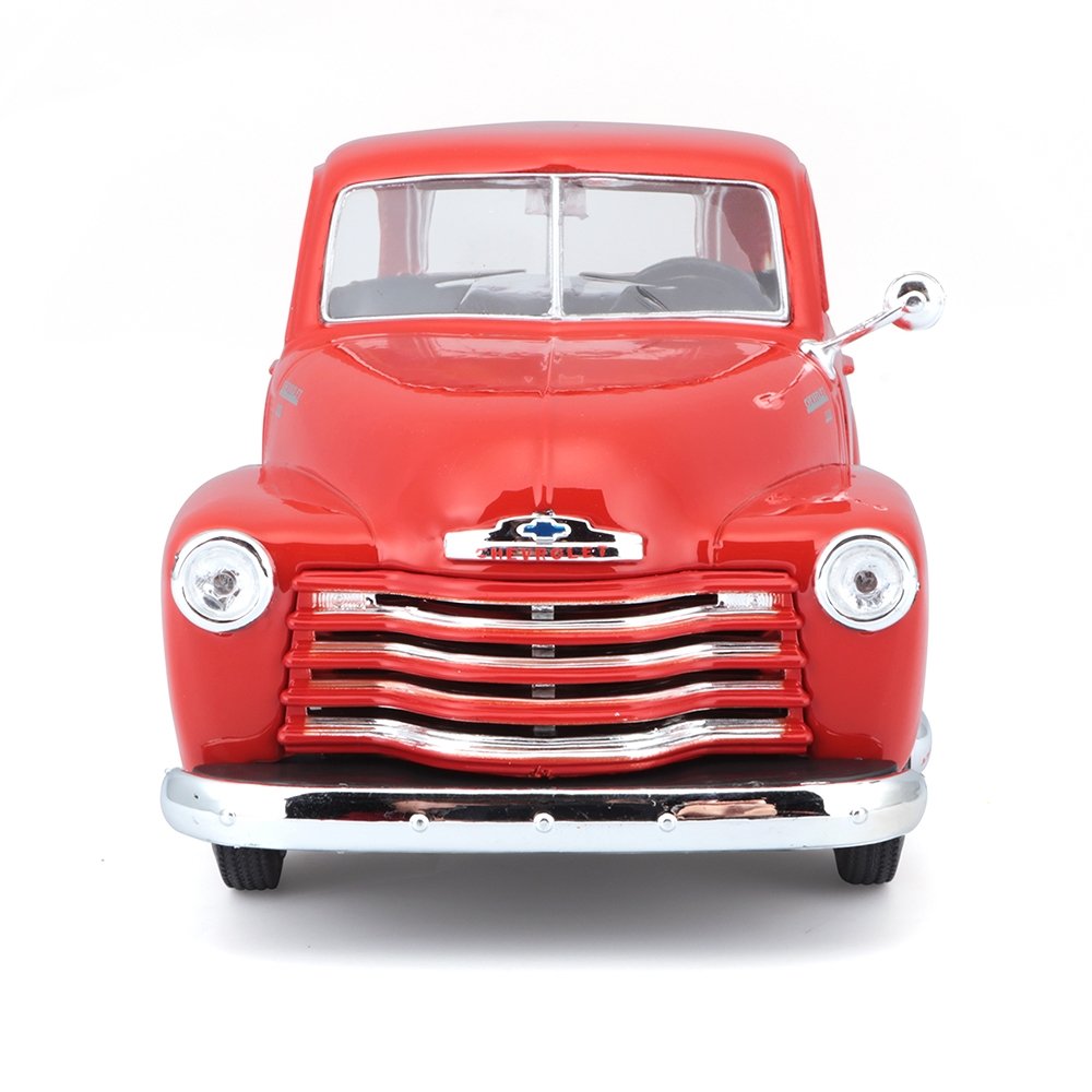 Carrinho Maisto 1:25 SE 1950 Chevrolet 3100 Pickup Laranja