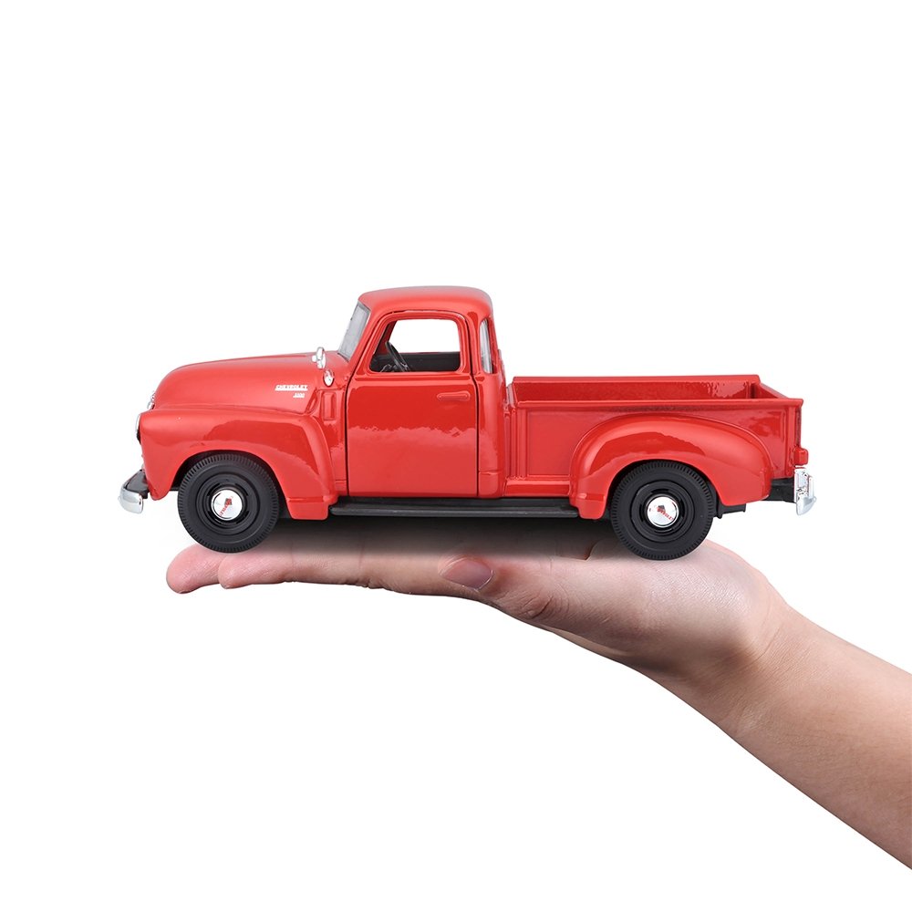 Carrinho Maisto 1:25 SE 1950 Chevrolet 3100 Pickup Laranja