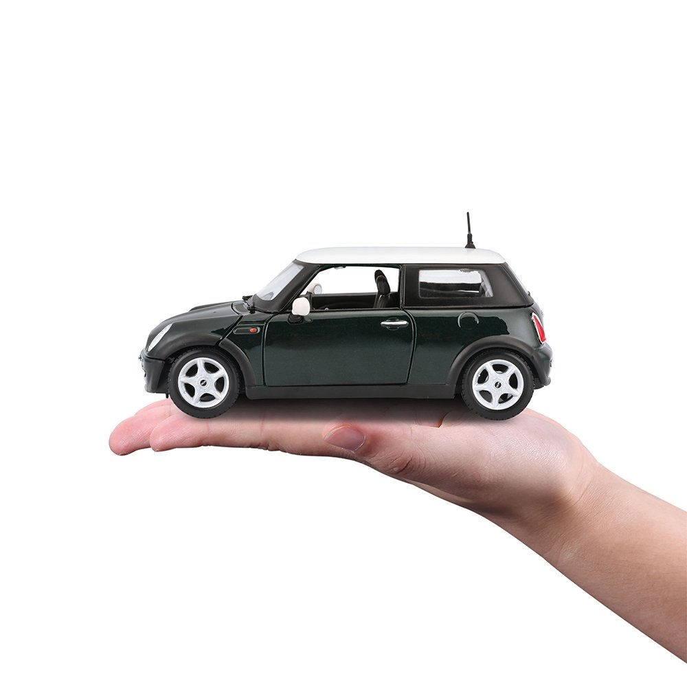 Carrinho Maisto 1:24 SE Mini Cooper Verde
