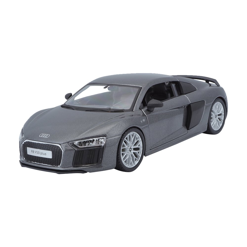 Carrinho Maisto 1:24 SE Audi R8 V10 Plus Cinza