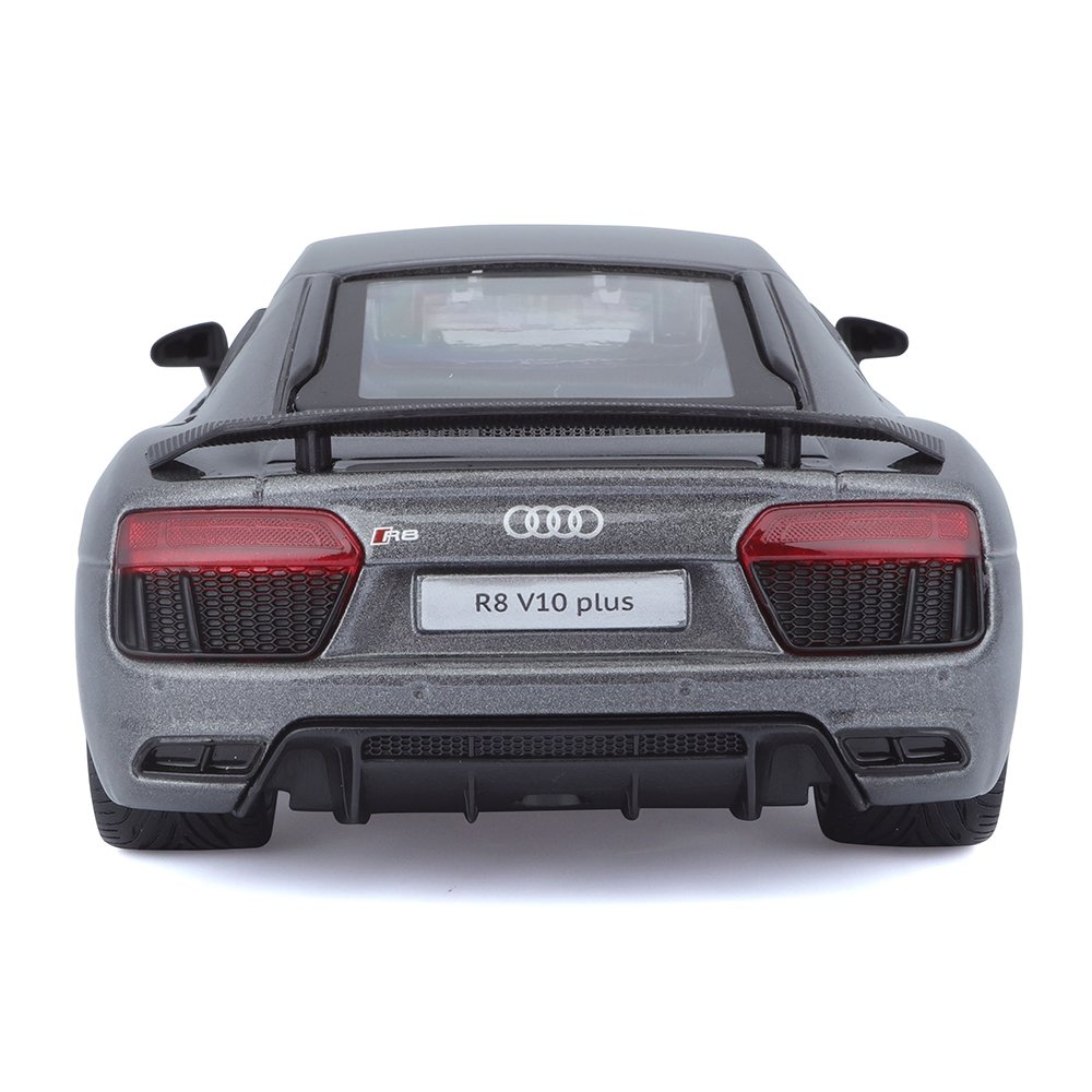 Carrinho Maisto 1:24 SE Audi R8 V10 Plus Cinza